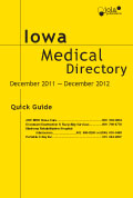 Iowa Medical Directory 2011-2012